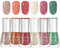 6Pcs Quick-Dry Nail Polish & Nail Varnish Set – Pink & Nude Shades with Holographic Shine. Long-Lasting, No UV Lamp Needed. Thoughtful Gift for Women