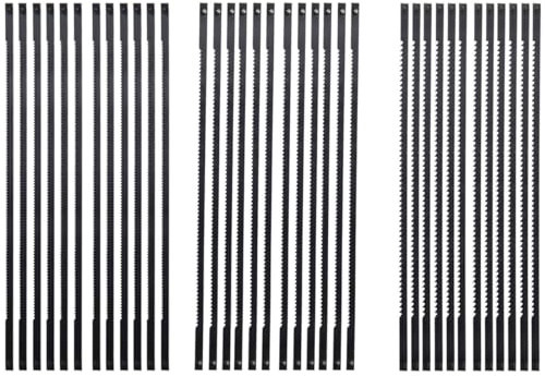 Lafeier 36 lame per sega a scorrimento, 127 mm, in acciaio al carbonio, con perno da 15/18/24 denti, taglio fine standard