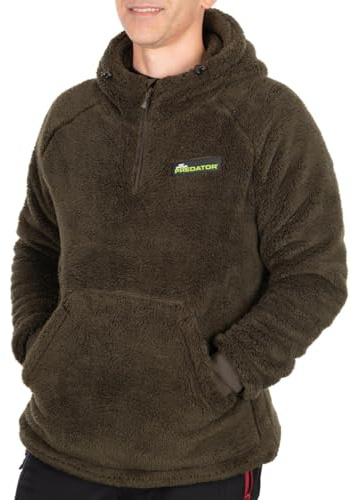 Fox Rage Predator Sherpa Hoody - Angelpullover, Größe:M
