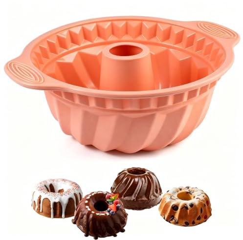 Gugelhupfform silikon bakform Gugelhupf, Ø 22 cm kakform Gugelhupf