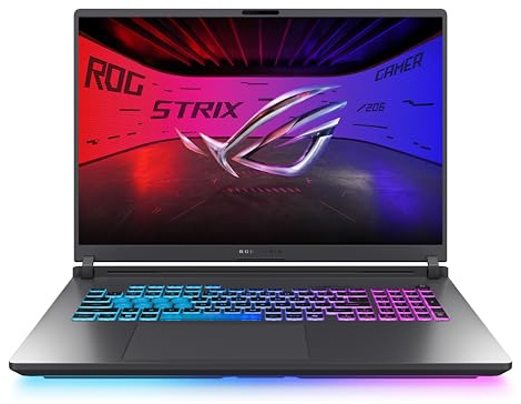 ASUS ROG Strix G18 G815LR-TT304 - Ordenador Portátil Gaming de 18 WQXGA 300Hz (Core Ultra 9 290HX Plus, 32GB RAM, 1TB SSD, RTX 5070 Ti 12GB, Sin Sistema Operativo) Gris Eclipse - Tec. QWERTY ESP