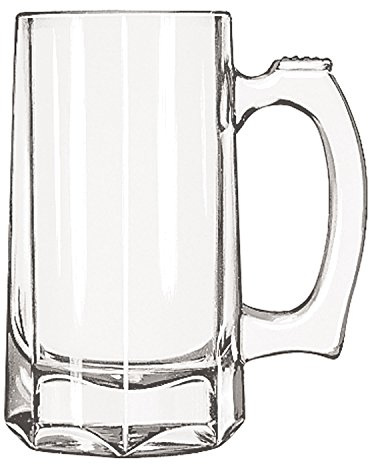 Libbey 12-oz Glass Beer Steins (Pack of 12)