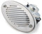 Fiamm 12 Volt Signalhorn elektrisch 105dB Edelstahl Hupe Boot Horn Bootsfanfare Bootshupe Signalhorn Nebelhorn