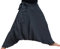 RaanPahMuang Brand Light Rayon Viscose SideTie Mao Aladdin Plus Size Hmong Pants, XX-Large, Gray