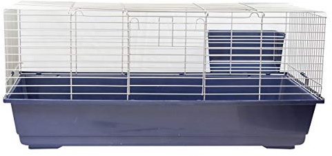 KCT Dark Blue Single Level Indoor Pet Cage Rabbit Animal Guinea Pig - 100cm