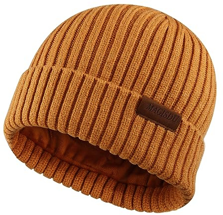 MAGISDU Cappello Bambino Bambina Lana Merino Berretto Invernale Liner Cappelli Termico Ragazzo Ragazza
