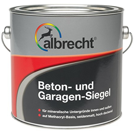 Albrecht Beton und Garagen-Siegel RAL 7030 5 L, grau, 3400707420703005000