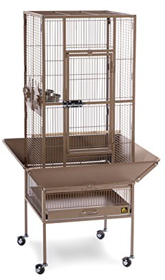 Prevue Pet Products 3351COCO Park Plaza Bird Cage, Coco Brown,Small