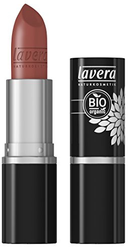 lavera Lippenstift Beautiful Lips Colour Intense ∙ Farbe Modern Camel ∙ zart & cremig ∙ Natural & innovative Make up ✔ Bio Pflanzenwirkstoffe ∙ Lipstick ∙ Naturkosmetik 1er Pack (1 x 5 g)
