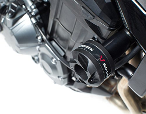 SW-MOTECH Sturzpad-Kit, Schwarz für Kawasaki Z900 (16-) / Z900RS (17-)
