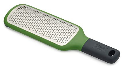 Joseph Joseph 20170 GripGrater Flachreibe mit Schüsselnut (Fein), Stainless Steel
