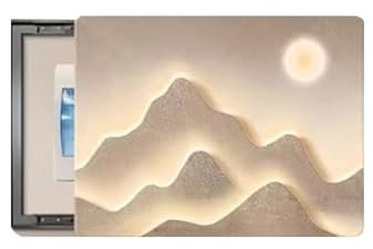 Distribution Box Hide Paintings,Modern Decorative Lid Electric Box, Modern Simple Distribution Box Hanging Painting, Fuse Box Cover Cabinet, Ideal for Your Home(50x40cm)