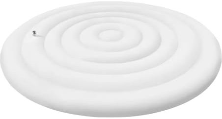Inflatable Hot Tub Cover, Round Pool Cover145cm, Heat Insulation Dustproof Hot Tubs Inflatable Lid for Outdoor