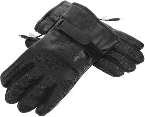 ELAYARD Guantes Eléctricos Calefactables para Moto de Invierno, Negro