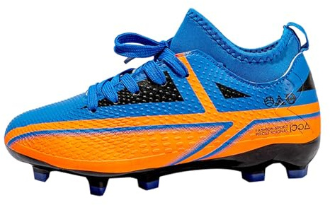 Fotbollsskor, barn, fotbollsskor, flickor, pojkar, sportiga, professionella atletiska träningsskor, ventilerande fotbollsskor, unisex, hall, sportsko, halkfria sneakers för inomhus, utomhus