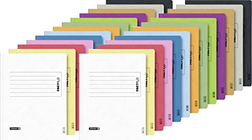 Brunnen Schnellhefter Papphefter 13 Farben extra stark 375g (26er MegaPack, Alle Farben)