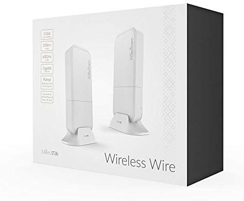 Mikrotik Rbwapg-60Adkit 1000Mbit/S Power Over Ethernet (Poe)whitewlan Access Point -wlan Access Points (1000 Mbit/S, Ieee 802.11Ad,Ieee 802.3Af,Ieee 802.3At, 60ghz, 10,100,1000 Mbit/S, 16 Mb, 256 Mb)