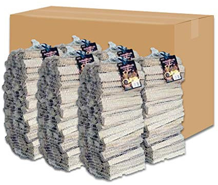 H-O Anfeuerholz Netze a 3 Kg, Anzündholz, Holzstücke, trocken, sofort einsetzbar (6 * 3kg)