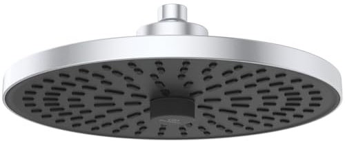 Ideal Standard Idealrain Alu+ Kit doccia, con due tipi di getto selezionabili tramite commutatore rotante, doccia a pioggia a risparmio idrico con ugelli EasyClean – Argento (260x91x260 mm)