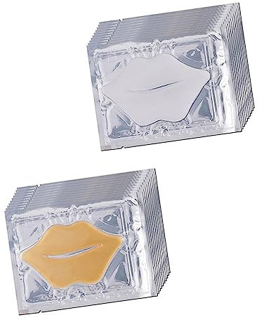 Healvian Feuchtigkeitsspendende Lippenpflegemasken Blatt 20 Stück Lippenmaskenblatt Zum Peeling Pflegende Lippen