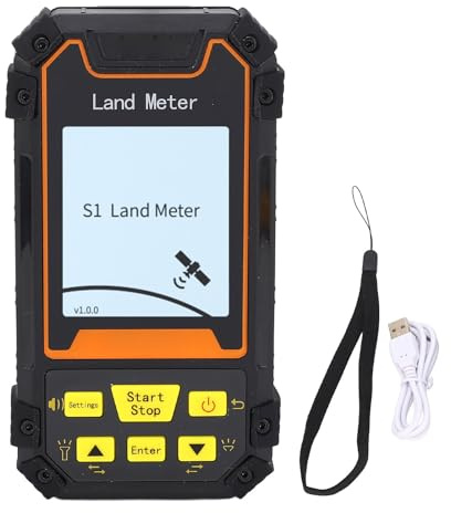 Medidor Topográfico GPS Portátil Medidor de área Terrestre Instrumento de Medición Topográfico