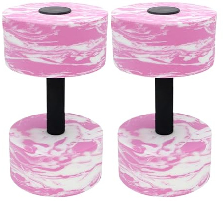 Celuicion acquatici - Esercizi di fitness con barre e mani, set portatile ed ergonomico per viaggi, vacanze, casa e lago
