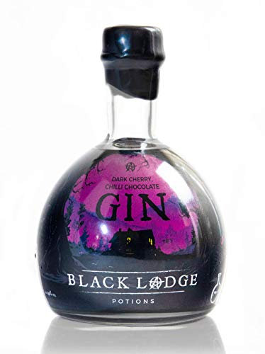 Black Lodge Potions Dark Cherry, Chilli & Chocolate Gin (70cl Bottle)