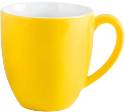 KAHLA Pronto Colore Kaffeebecher 0,53 l XL sunny yellow|gelbe große Kaffeetasse aus Porzellan