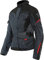 Dainese - Tempest 3 D-Dry Lady, Chaqueta de Moto Touring para Mujer, Chaqueta Impermeable, Forro Térmico Extraíble, Protectores de Hombro y Codo, Ébano/Negro/Rojo Lava, 46