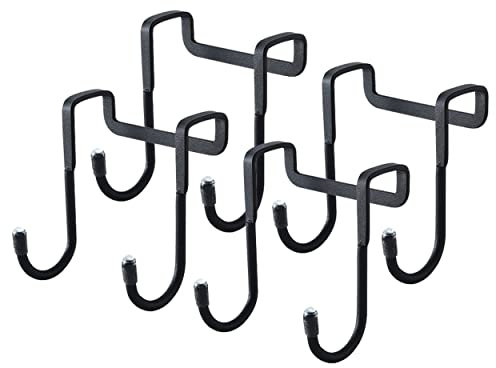 4 Stück Türhaken Doppelhaken Edelstahl Schranktür Haken, Türhänger Haken,Türhaken Zum Einhängen,Garderobenhaken Kleiderhaken Tür Türhakenleiste Schrankhaken Bohren Haken Dusche für Küche Badezimmer