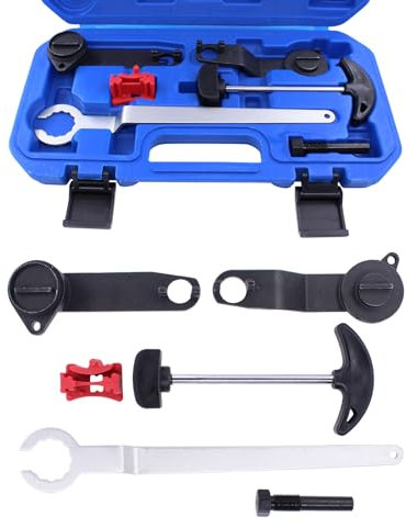 Zahnriemen Werkzeug Motor Einstellwerkzeug Satz Nockenwellen Arretierung Steuerketten Wechsel für T-Roc Pa-ssat B8 Golf 7 Golf 6 Polo 6R Beetle 5C Shar-an 7N Ti-guan 5N Tour-an 5T Je-tta Scirocco LT