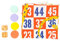 TP Toys Giant Snakes & Ladders Outdoor Game for Kids Ages 3+ Fun 2-4 Player Jumbo Board Game with Wooden Counters & Dice for Indoor or Outdoor Play