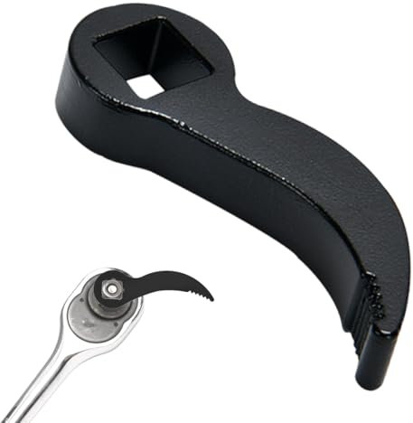 MOLZINY Strumento Adattatore Piede Di Porco Testa Di Porco Strumenti per Cricchetti da 1/2 Pollici Teste a Cricchetto Adattatore CrowbarDrop Pry Bar Crowbar Tools per Spazi Ristretti