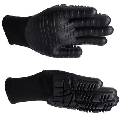 Thewasc 1 paire de gants de travail professionnels anti-vibrations, anti-chocs, réduction des chocs, gants de protection des mains