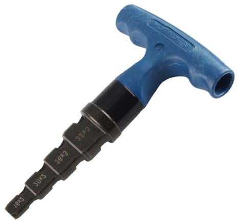 Herramienta para desbastar | Escariador de tubos – Herramienta 4 en 1 multicapa con carraca orientable calibrada adecuada 1,5 – 3,2 cm Mantenimiento industrial de metales