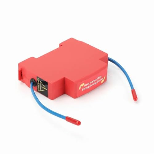Dispositif d'extinction automatique d'incendie en aérosol pour panneau électrique, suppression rapide en 5 secondes, montage sur rail DIN, suppression d'incendie compacte pour système de stockage