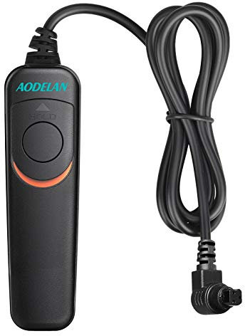 AODELAN Cable de Disparador Remoto para Canon 6D/ 7D Mark II/ 7D/ 60Da/ 5D Mark IV/ 5D Mark III/ 5DS/ 5DS R/ 5D Mark II/ 5D / 6D Mark II