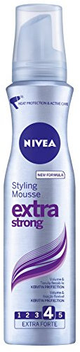 Nivea Styling Mousse Extra Strong, Schiuma per Capelli, 2 Confezioni da 150 ml