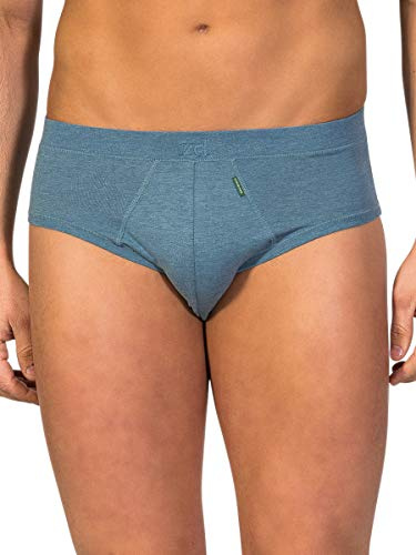 ZD ZERO DEFECTS | Slip Mini Hombre - Hilo de Soja | Transpirable y Confort | Talla: S - Color: Azul