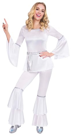 (PKT) (9905711) Dansande Diva Kostym för vuxna damer (Extra Large)