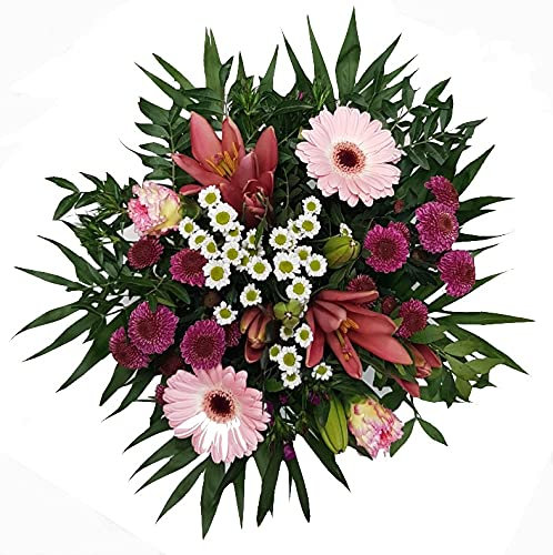 Blumenstrauß mit echten Blumen Muttertag mit Flora Trans versenden - zum Geburtstag - Lieferung 1-2 WERKTAGE