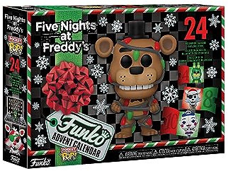 Funko Advent Calendar: Five Nights At Freddy's (FNAF) 2023-24 Tage der Überraschung - Vinyl-Minifigur Zum Sammelns - Mystery Box - Geschenkidee - Feiertage zu Weihnachten