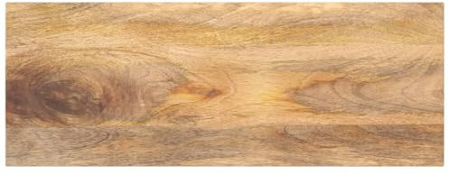 vidaXL Tischplatte, Holzplatte für Esstisch Couchtisch, Massivholzplatte Rustikales Design, Ersatztischplatte, 70x20x2,5cm Rechteckig Massivholz Mango