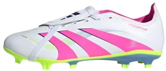 adidas Unisex 574v2 Stivale da Equitazione, EU, Cloud White Lucid Pink Lucid Lemon, 43 1/3 EU