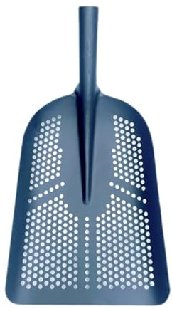 FewNvWa Pala de Cernido para Limpieza de Alcantarillas, Ideal para Drenaje de Alcantarillas Y Areneros de Jardín.