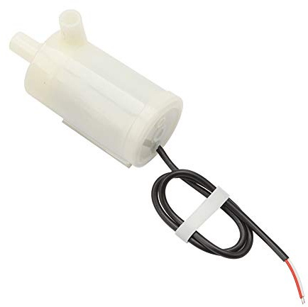 OEBUAFI Bomba Sumergible DC 2.5 a 6V, Bomba de Agua de Alta Eficiencia y Bajo Ruido para Fuentes Acuarios, con Lavado Fácil a Prueba de Contaminación, Uso en Tierra y Agua