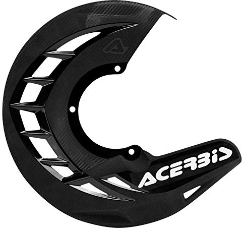 Acerbis 0016057.090 Cubierta del Disco Delantero X-Brake, Negro