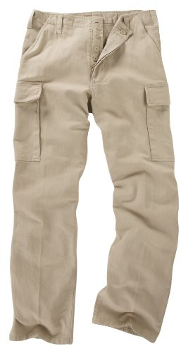 German Moleskin Trousers - Beige (38)