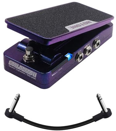 HOTONE WAH AKTIV Volume Passive Expression 4 in 1 Gitarre Effektpedal schaltbar mit sichtbaren Gitarreneffektpedal Soul Press II