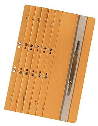 Ösenschmalhefter 1/4 gelb